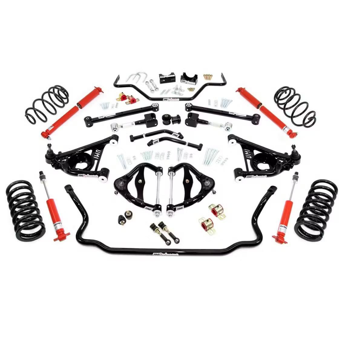 UMI GBF035-1-B 78-88 G-Body Kit, 1 Inch Lowering Stage 3.5, Black